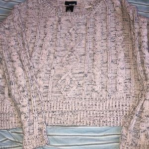 cropped sweater size xs